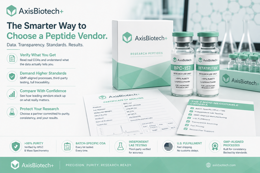 How to Choose a Research Peptide Vendor in 2026: The Definitive Buyer’s Guide