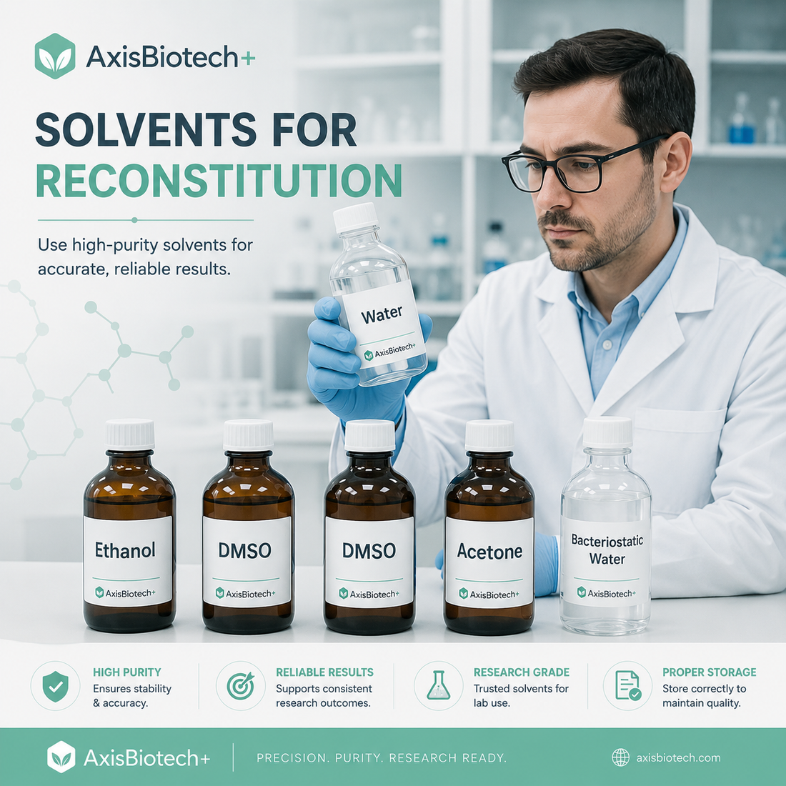 Why Solvents Matter: A Guide to Choosing the Right Reconstitution Solution