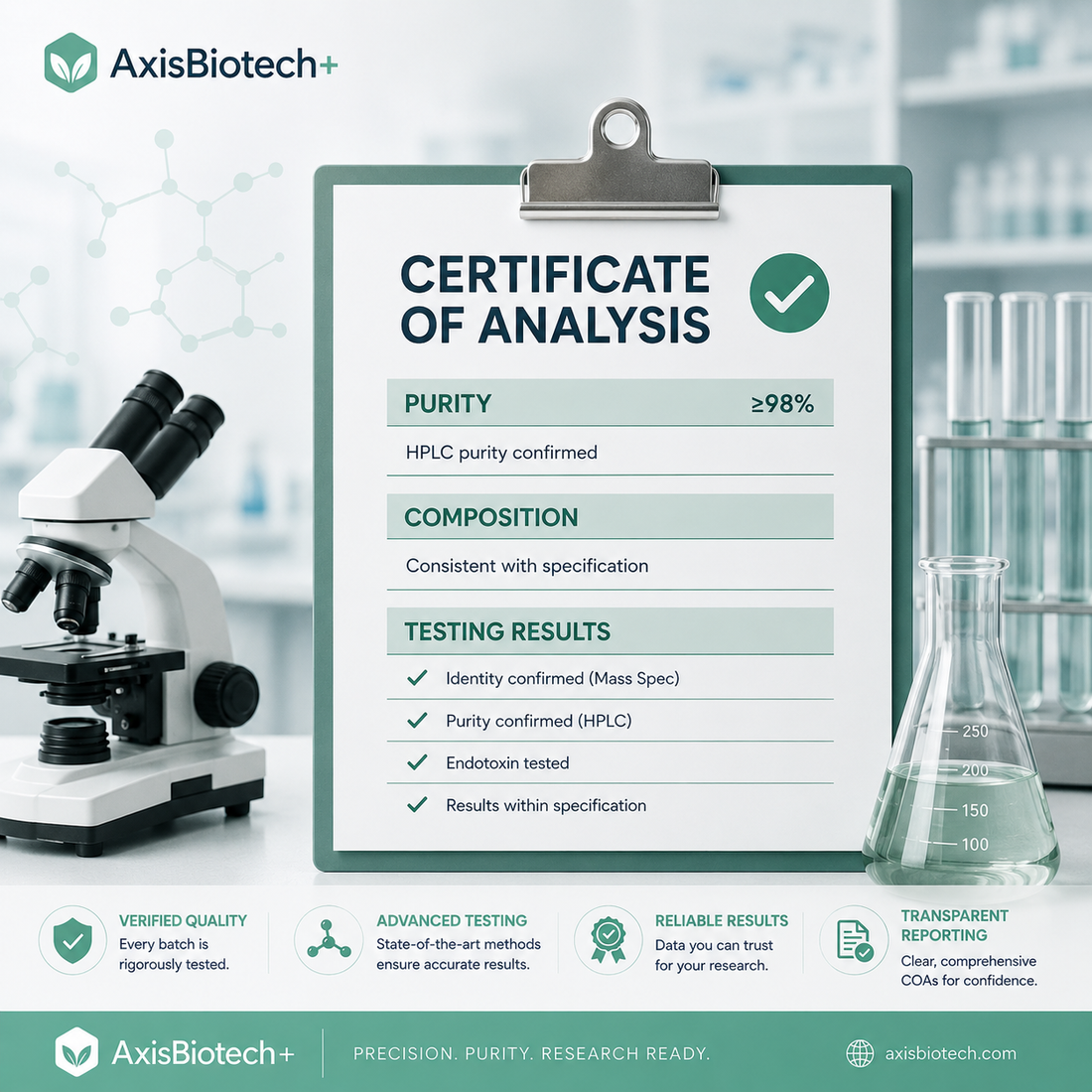Understanding COAs (Certificates of Analysis): What Researchers Should Look For