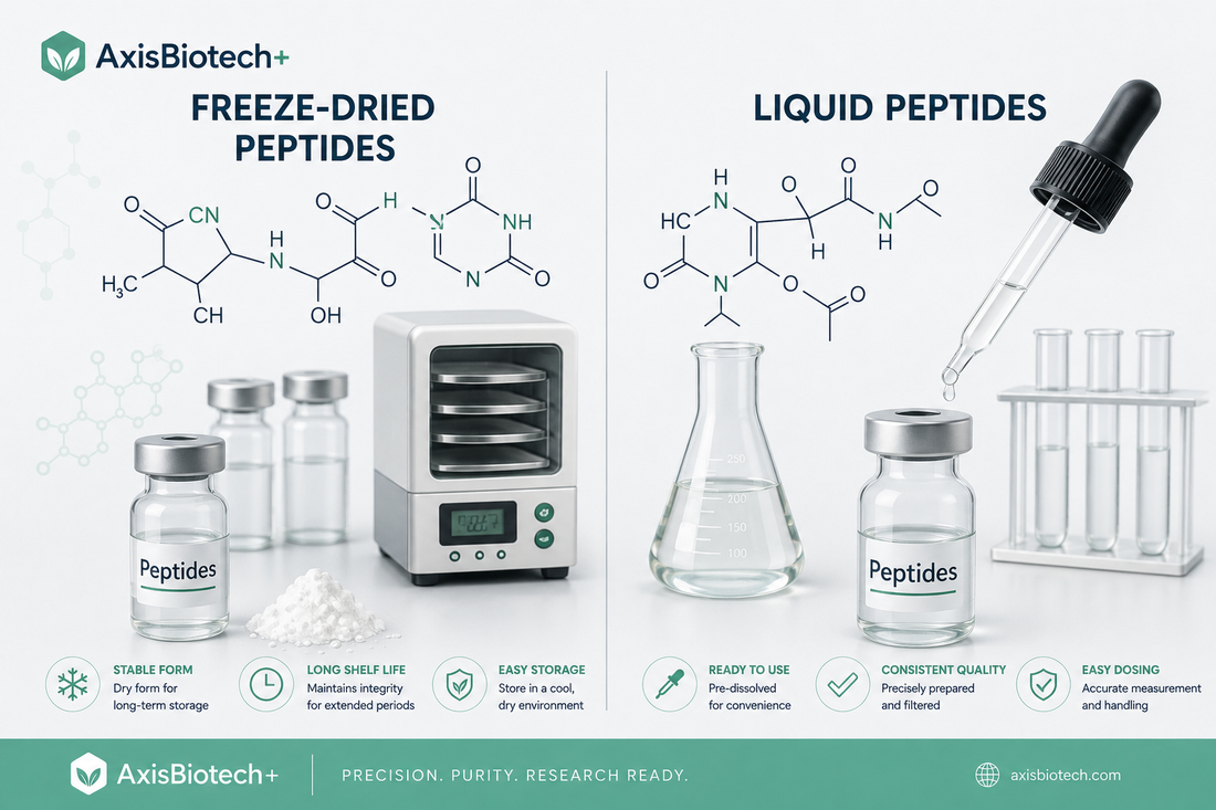 Freeze-Dried vs. Liquid Peptides: Which Format Is Better?