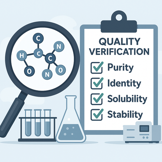 How to Verify the Quality of Peptides Before Buying: A Comprehensive Guide to Analytical Methods, Regulatory Standards, and Best Practices