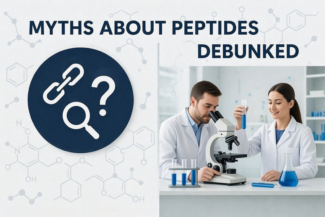 Common Myths About Peptides — Debunked by Experts