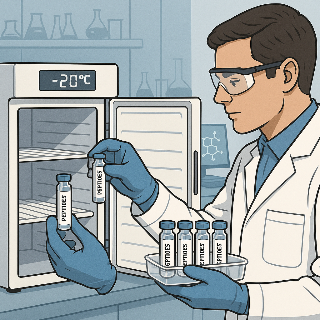 How to Store and Handle Research Peptides Properly: A Comprehensive Guide