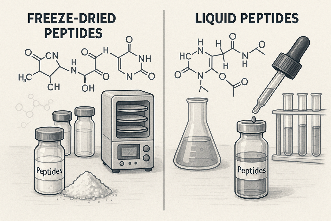 Freeze-Dried vs. Liquid Peptides: Which Format Is Better?