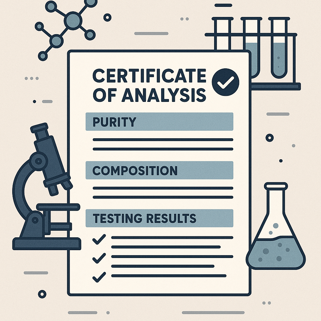Understanding COAs (Certificates of Analysis): What Researchers Should Look For