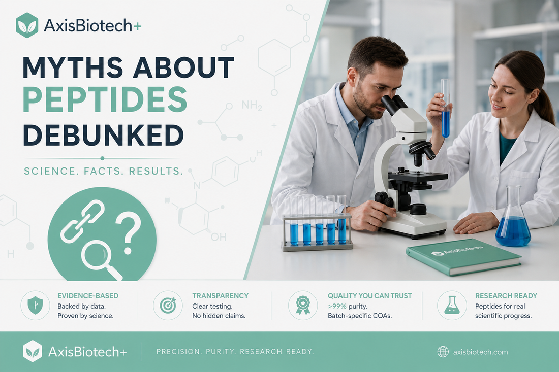Common Myths About Peptides — Debunked by Experts